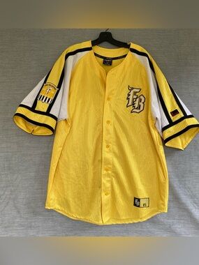 Vintage Fubu Jersey Yellow
